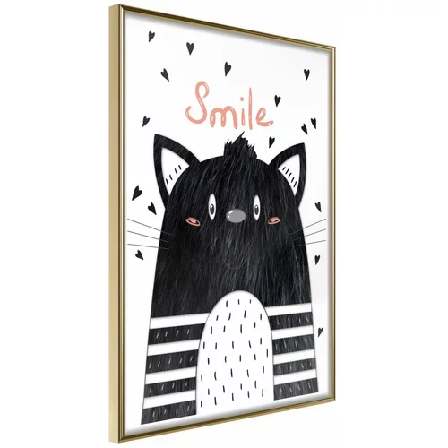 Poster - Cheerful Kitten 40x60