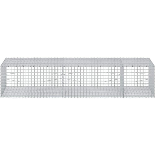  Gabion s 5 mm žicom i mrežom 5x5 cm 250x100x50 cm Slike