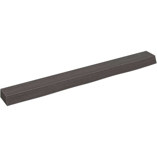  Stenska polica temno rjava 100x10x6 cm trdna hrastovi Slike