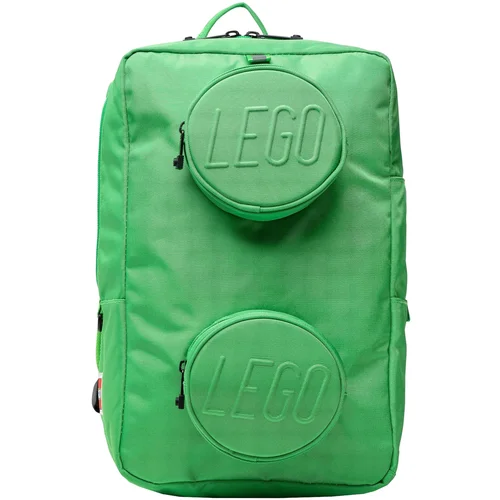 Lego Brick 1x2 Backpack Zelena