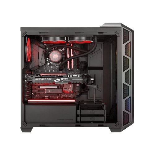 Cooler Master MasterCase H500 ARGB modularno kući&amp;scaron;te sa providnom stranicom MCM-H500-IGNN-S01 Slike