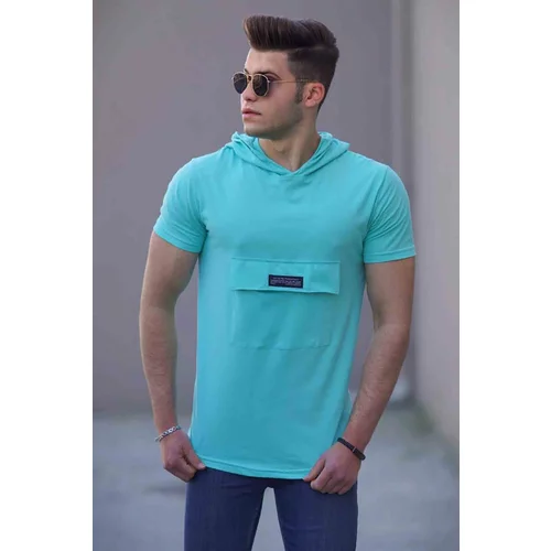 Madmext T-Shirt - Turquoise - Regular fit