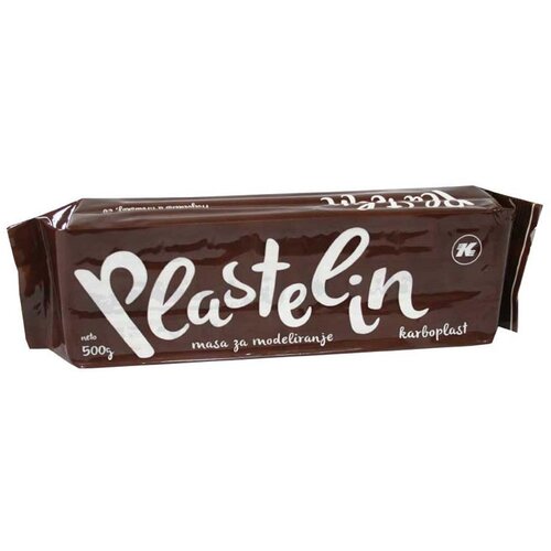 Karbon Plastelin rjav, 500 g Cene