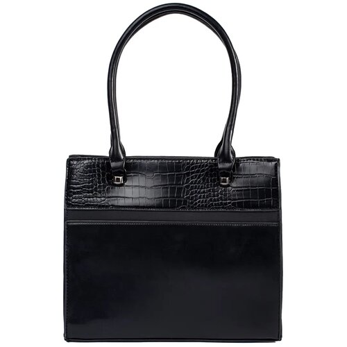 Shelvt Black medium shoulder bag Slike