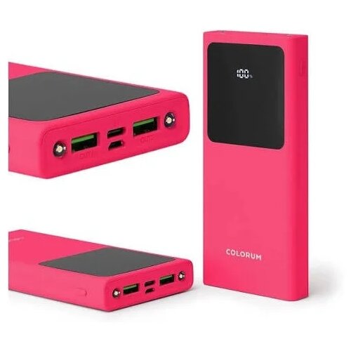 Colorum Power bank 10000mAh CPB 10-02 Magenta Slike