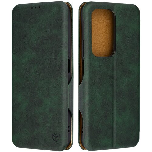 Techsuit Safe Wallet Plus preklopna torbica za Honor 200 Lite &ndash; temno zelena Cene
