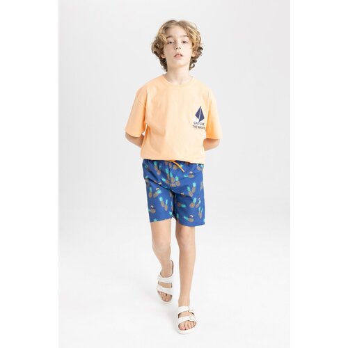 Defacto Boys' Patterned Swim Shorts Slike