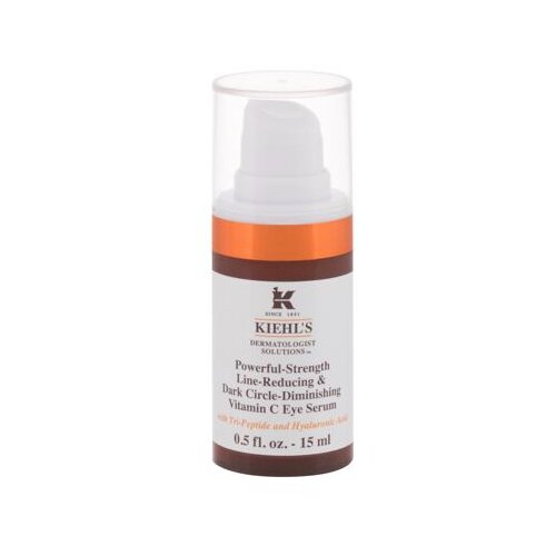 Kiehls Dermatologist Solutions Powerful-Strength Line-Reducing & Dark Circle-Diminishing serum za okoli oči z vitaminom c 15 ml za ženske Cene