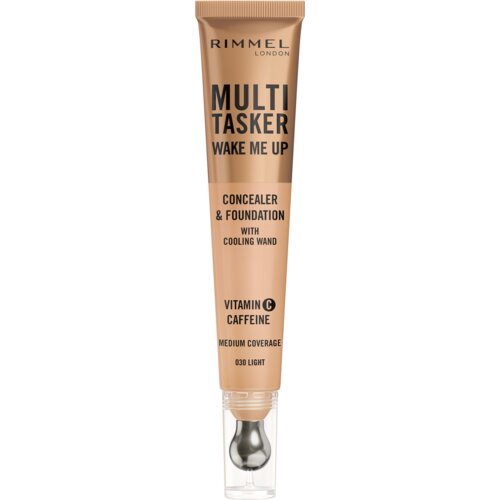 Rimmel London Multi-Tasker Wake Me Up puder in korektor za osvetlitev kože odtenek 30 Light 20 ml Cene