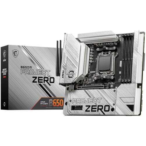 MSI B650M PROJECT ZERO (B650.AM5.mATX.DDR5) Cijene