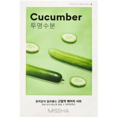 MISSHA Maska za lice Airy Fit Sheet Mask Cucumber, 19 g Cene