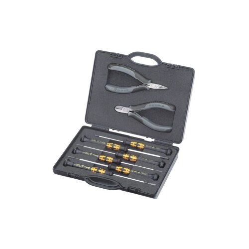 Knipex elektronički alat 8-dijelni 00 20 18 ESD Slike