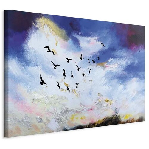  Slika - Autumn Is Coming (1 Part) Wide 60x40 Na talijanskom platnu Cijene
