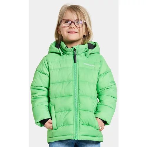 Didriksons Otroška zimska jakna RODI KIDS JACKET zelena barva