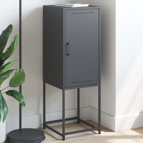 vidaXL Visoka komoda antracit 36x39x107 cm čelična Cijene