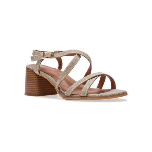 La Modeuse Sandali & Odprti čevlji 75506_P178696 Bež Cene