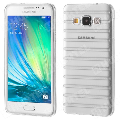  Gumijasti / gel etui Stripes za Samsung Galaxy J5 - prozorni Slike