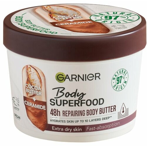 Garnier Body Superfood puter za telo kakao 380ml Slike
