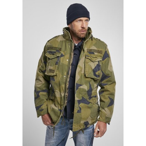Urban Classics Moška jakna M-65 Giant Swedisch Camo Cene