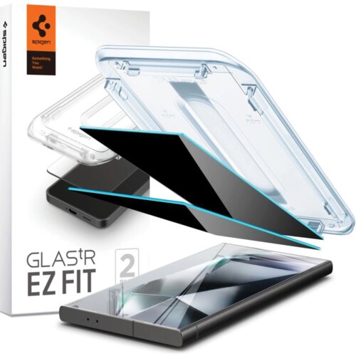 Spigen KALJENO STEKLO GLAS.TR EZ FIT PRIVACY ZA SAMSUNG GALAXY S24 ULTRA, (22002067) Cene