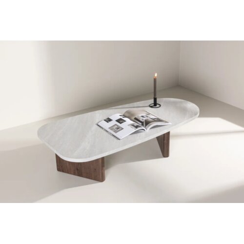 Venture Home Gr&ouml;nvik klub stolić 130 &times; 65 cm, svijetlosivi Cijene