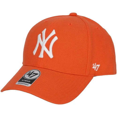 47 Brand Kape s šiltom New York Yankees MVP Cap Oranžna