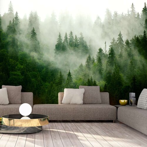  Tapeta - Mountain Forest (Green) 100x70 Slike