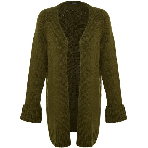 Trendyol Cardigan - Khaki - Oversize Slike