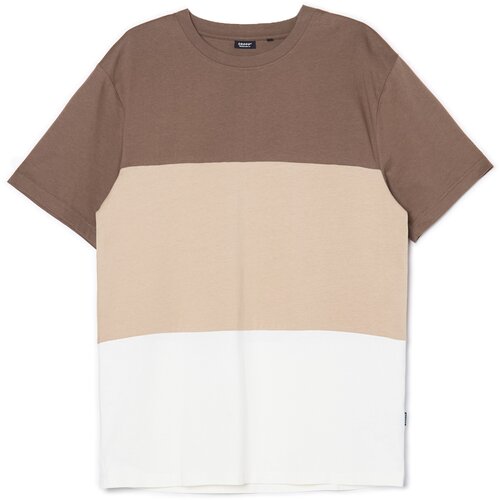 Cropp muška majica kratkih rukava - Smeđa  3599R-84X Cijene
