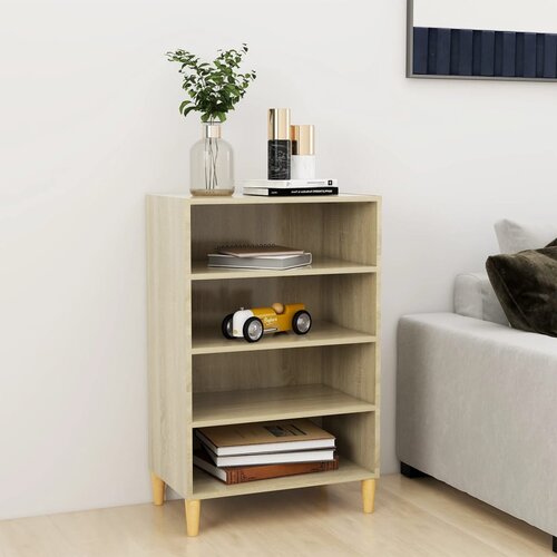 VidaXL Komoda boja hrasta sonome 57 x 35 x 90 cm od iverice Slike