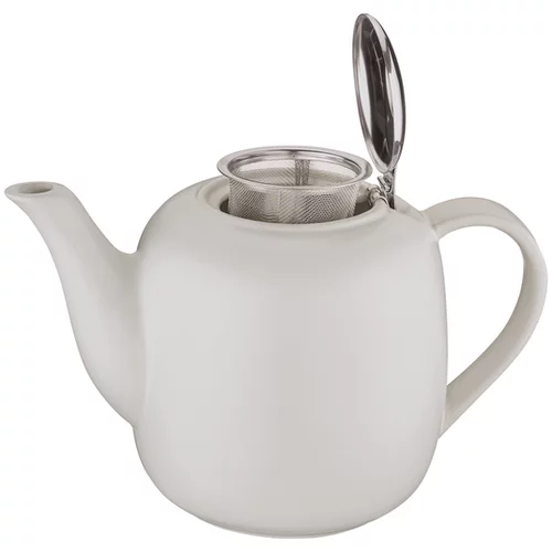 Kuchenprofi čajnik s filtrom London, 1,5 l, bel, keramika