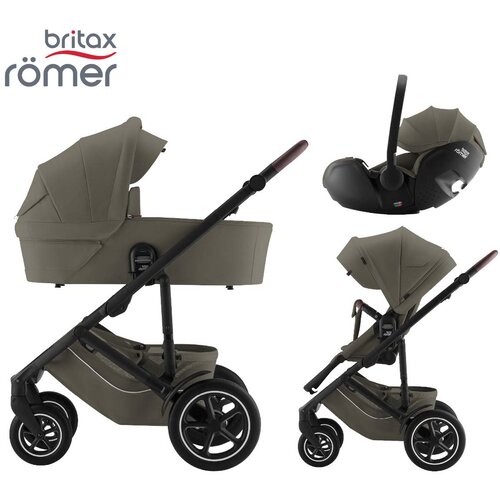 Britax Romer dječja kolica 3u1 smile&trade; 5z lux urban olive + baby-safe&trade; pro lux urban olive Cijene