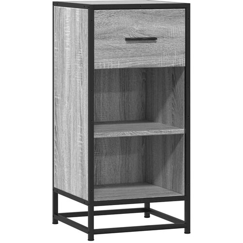  Komoda boja hrasta sonome 35,5x35x76 cm konstruirano drvo metal Slike