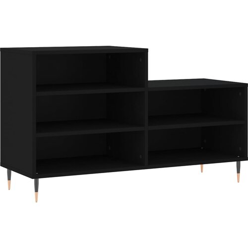 Maison Chic Omarica za obutev - Kopa za čevlje črna 102x36x60 cm inženirski les, (21776383) Slike