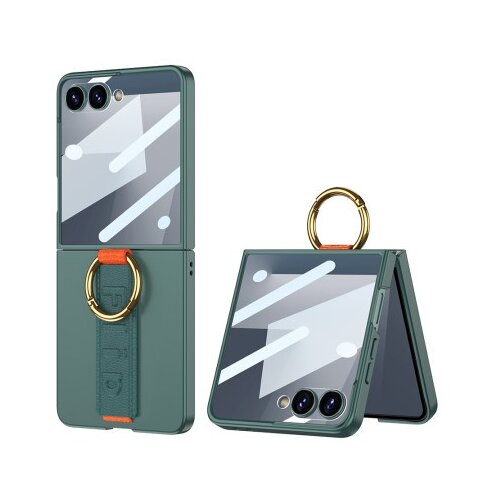  Futrola strap ring case za samsung f751b galaxy z flip 7 5g zelena (gkk case) ( F121559 ) Cene