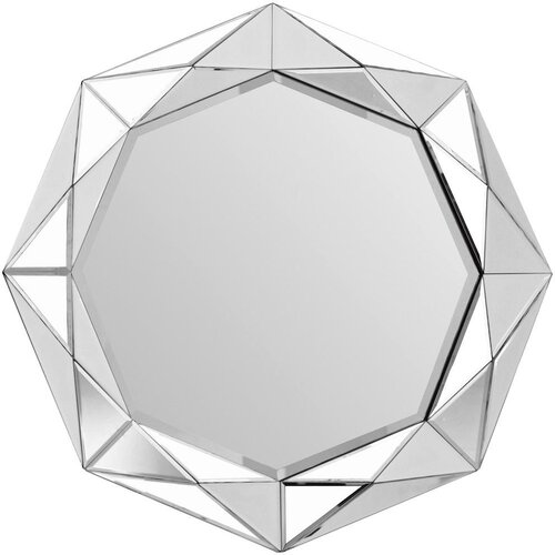Kayoom STENSKO OGLEDALO, 80/80/5 cm kovina, steklo, leseni material Cene