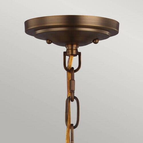 Elstead Lighting Feiss FE-CADENCE-2P-MB - Luster na lancu CADENCE 2xE27/75W/230V Slike