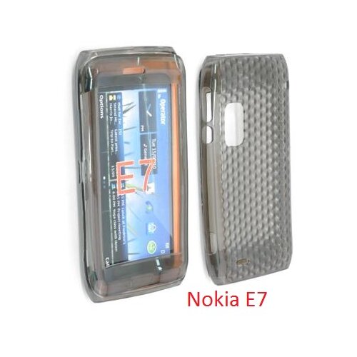  Gumijasti / gel etui za Nokia E7 (več barv in vzorcev) Cene