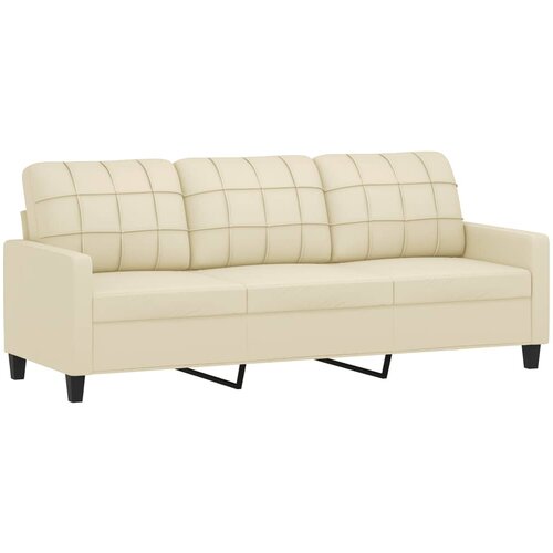 Maison Chic kavč - Sofa - Kanape krem 180 cm umetno usnje, (21726622) Cene