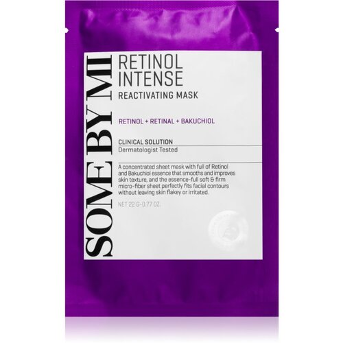SOMEBYMI Retinol Intense Reactivating Mask maska iz platna proti gubam za zrelo kožo 22 g Cene