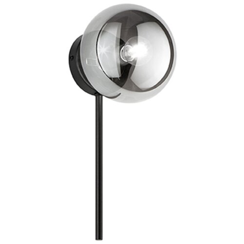  Ondaluce - Zidna svetiljka JEWEL 1xE14/10W/230V crna/zadimljena crna Slike