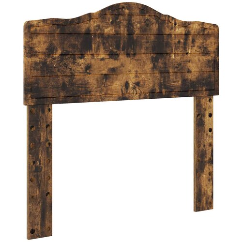  Krevet s od storage s ladicama Dimljeni hrast 100 x 200 cm Smeđa 206 x 102 x 90 cm Slike