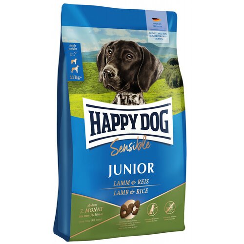 Happy Dog Supreme Sensible Junior janjetina i riža - 2 x 10 kg Cijene