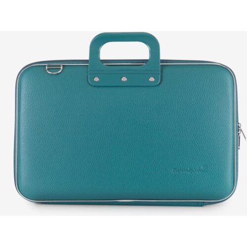  Torba BOMBATA CLASSIC VINIL LAPTOP BRIEFCASE (15") Teal Blue Cene