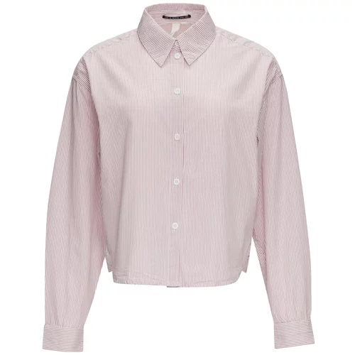QS Bluza ecru/prljavo bijela / roza