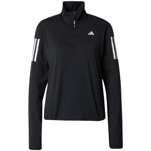 Adidas Športna majica 'Own The Run ' črna / bela