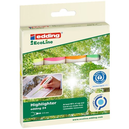  Set highlightera ECOLINE EDDING24 4 kom KORIŠTENO Cijene