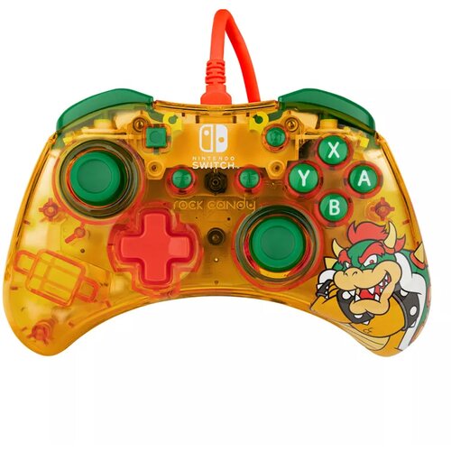 NINTENDO SWITCH wired controller rock candy mini - bowser Slike