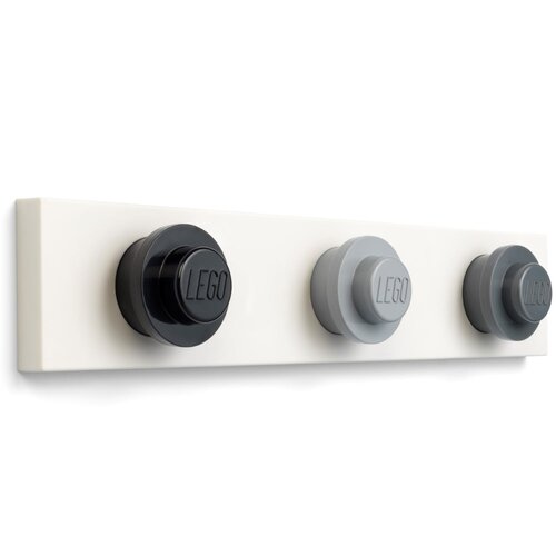 Lego WALL HANGER RACK BLACK - LIGHT GRAY - GRAY STENSKI OBEŠALNIK Cene