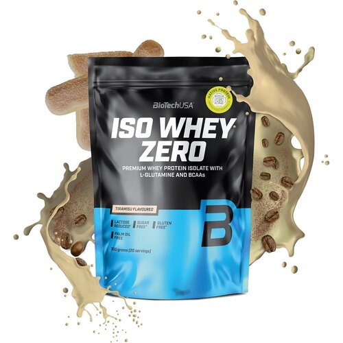 Biotechusa iso whey zero - premium proteinski pra&amp;scaron;ak sa 25g proteina po serviranju - ananas, mango 500g Slike